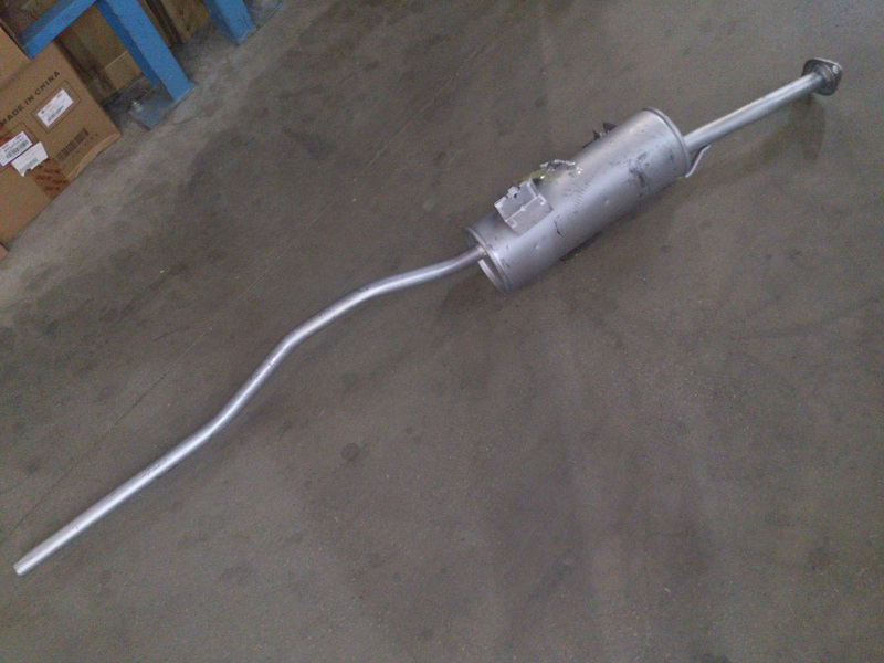 картинка ГЛУШИТЕЛЬ В СБОРЕ FAW 1010,1011  1201110-6J6
