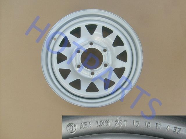 ДИСК КОЛЕСА ШТАМПОВАНЫЙ (R16x7J) WINGLE