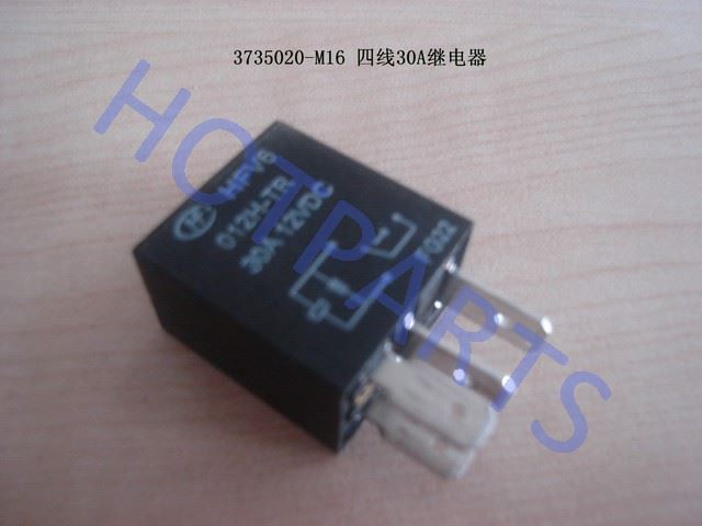 картинка РЕЛЕ 4 КОНТАКТНОЕ GW PERI  3735020-M16