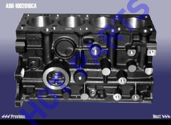 картинка BLOCK ASSY - CYLINDER (CA )  480-1002010CA