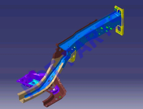 FRONT LONGITUDINAL ASM - LH