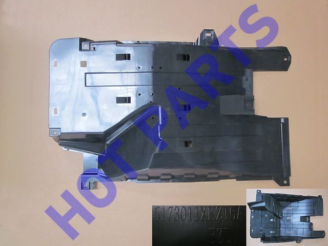 картинка НАКЛАДКА КУЗОВА НИЖНЯЯ ЛЕВАЯ HOVER H6  5173011XKZ16A