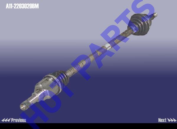 картинка RIGHT CONSTANT JOINT DRIVE SHAFT ASSY  A11-2203020BM