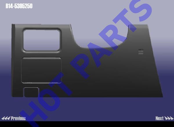 картинка ОБЛИЦОВ. ПАНЕЛЬ ПРИБОРНОВ ПЛАСТ.  B14-5305250