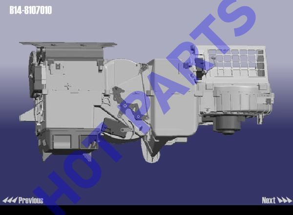 картинка ОТОПИТЕЛЬ В СБОРЕ С КОРПУСОМ CH Cross Eastar  B14-8107010