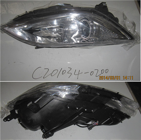 картинка ФАРА ГОЛОВНОГО СВЕТА ПРАВАЯ EADO  C201034-0200