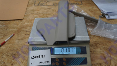 Threshold fender, rear left door