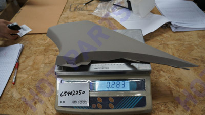 Right upper fender, C-pillar