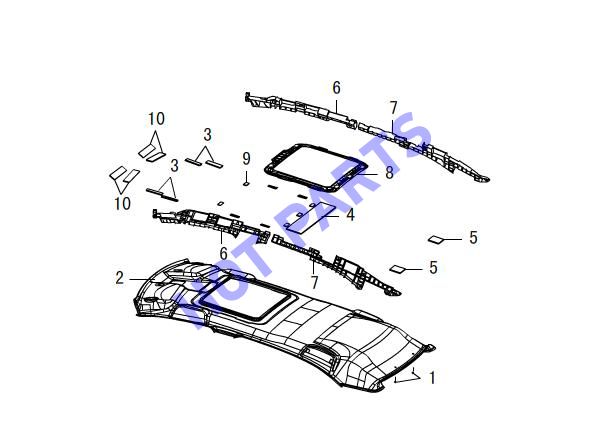 ROOF INTERIOR SHIELD