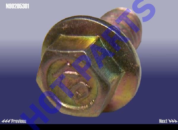 картинка BOLT - HEXAGON FLANGE  N90205301