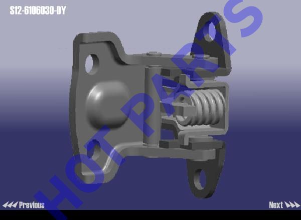 HINGE ASSY LWR-DOOR FR LH
