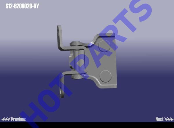 HINGE ASSY UPR-DOOR RR RH