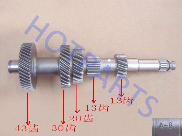 картинка ВАЛ КПП 4/4 ПРОМЕЖУТОЧНЫЙ  HOVER ДИЗЕЛЬ ,H3  ZM001A-1701301-6