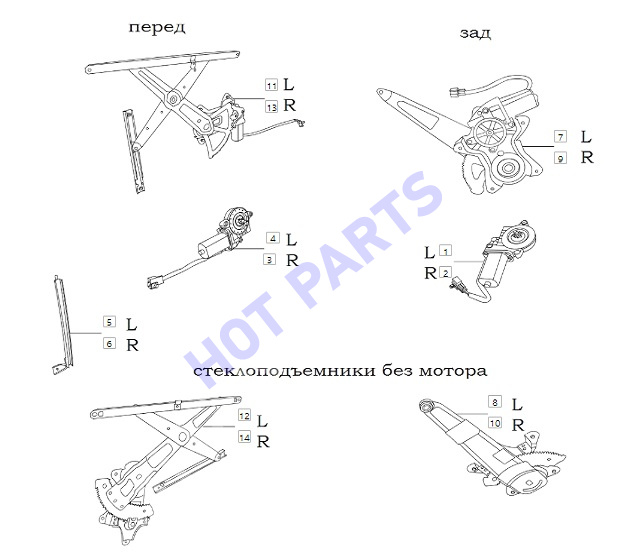СТЕКЛОПОДЪЕМНИКИ